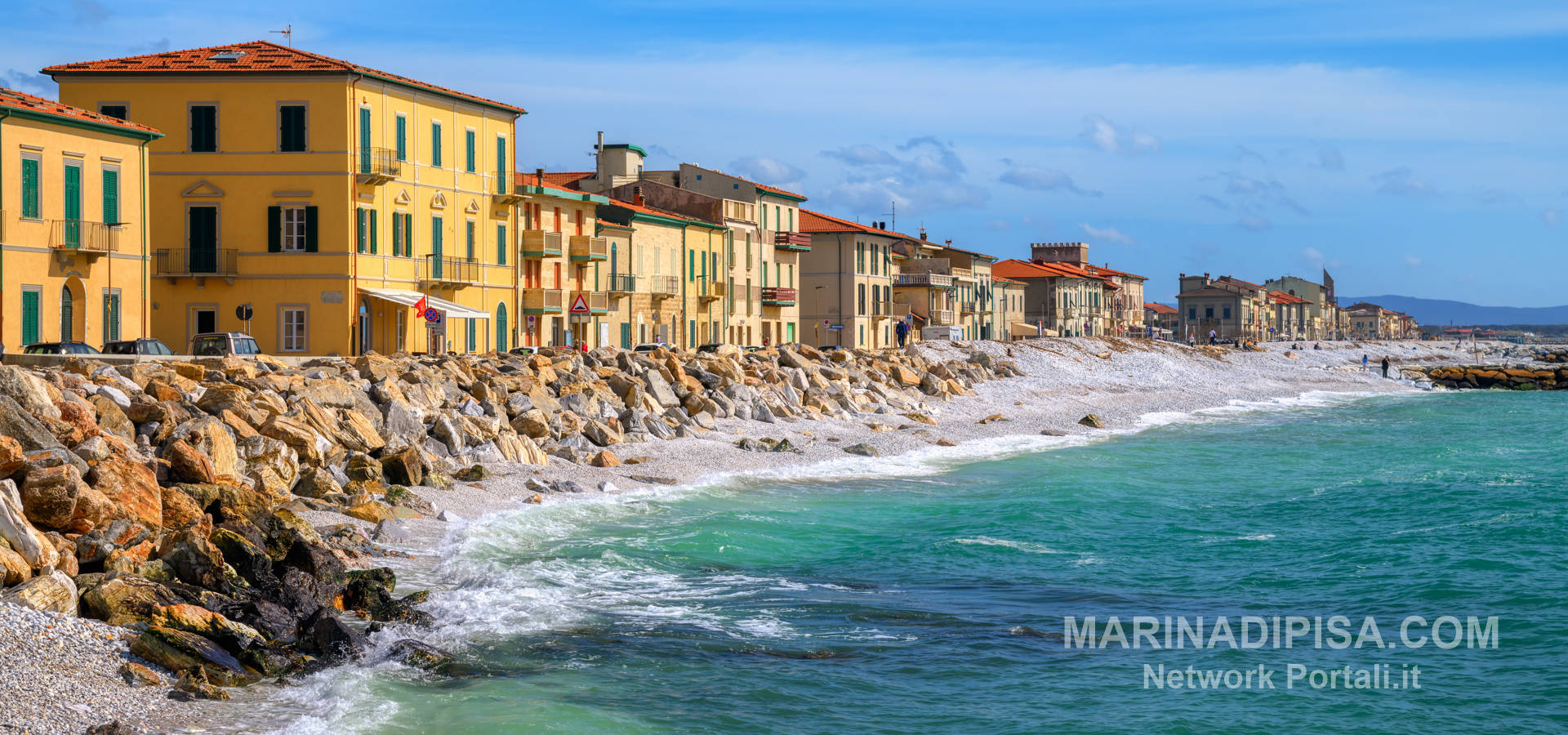 Marina di Pisa - tratto di costa - Mare Toscana